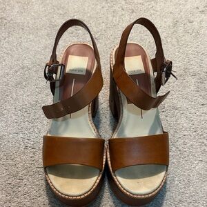 Dolce Vita Tan Leather Sandals